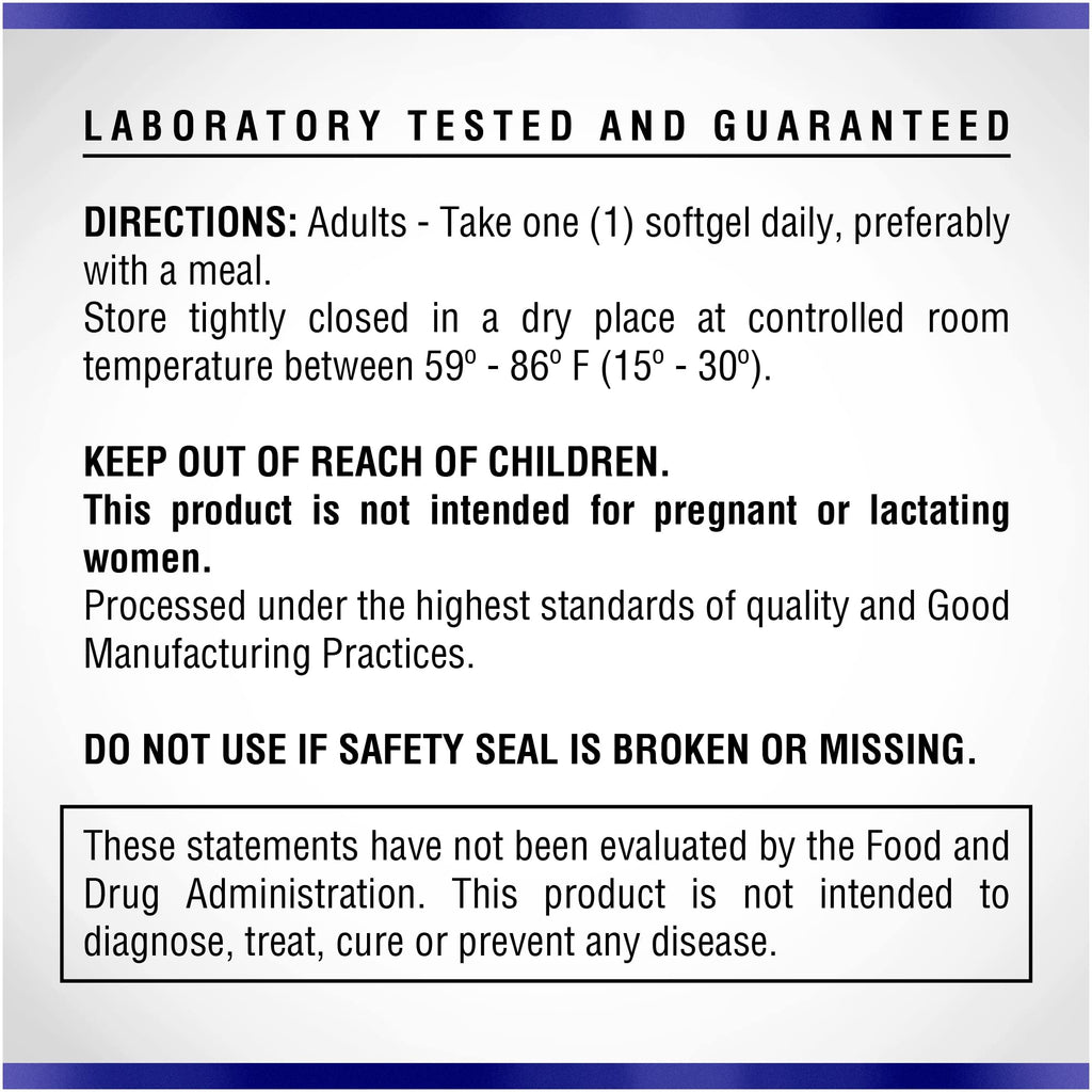 Natural Systems Omega 3 6 9 Flax Seed Oil 1000 mg - 100 Softgels - image 9