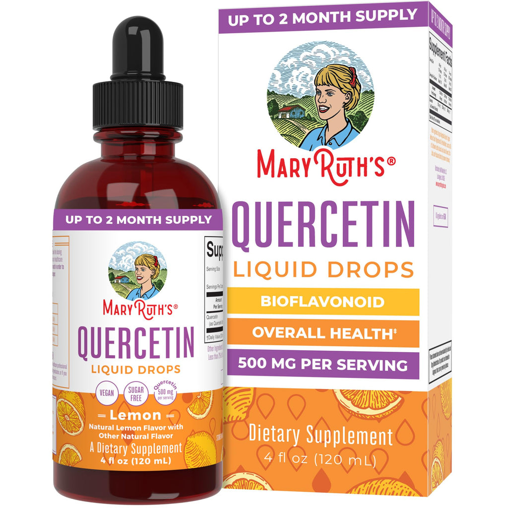 MaryRuth's Quercetin Liquid Drops 500mg - 4 Fl Oz