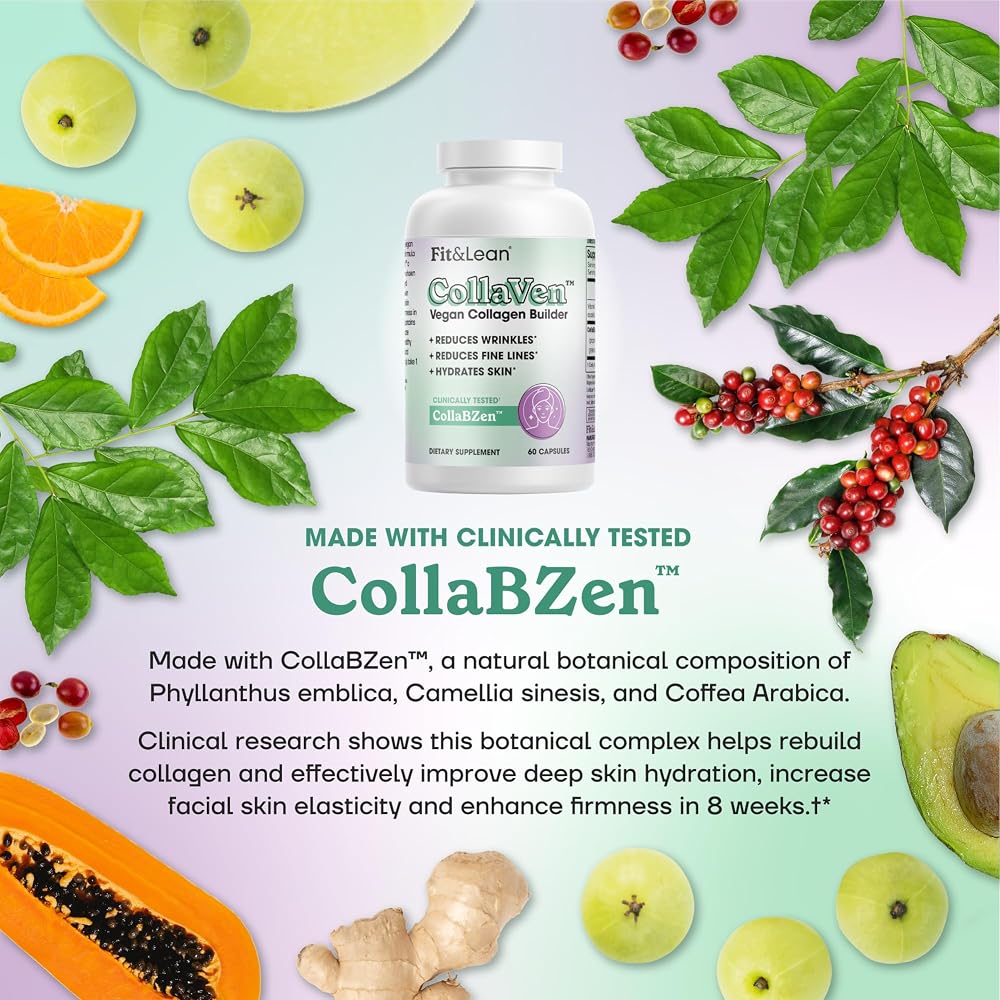 Fit & Lean CollaVen Vegan Collagen Builder - 60 Capsules - image 5