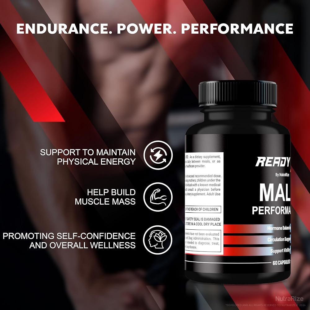 NutraRize Ready XL Male Multivitamin - 300 Capsules - image 6