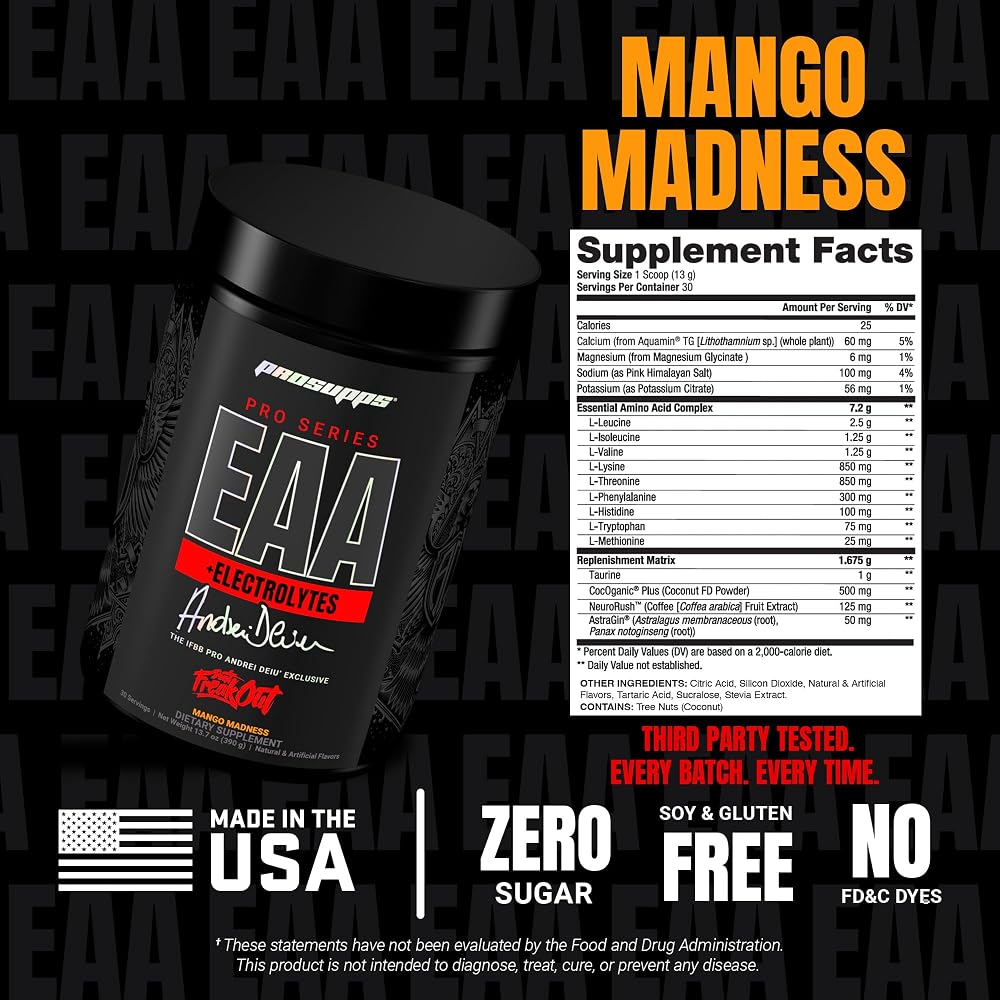 ProSupps Pro Series EAA + Electrolytes Powder - 30 Servings - image 5
