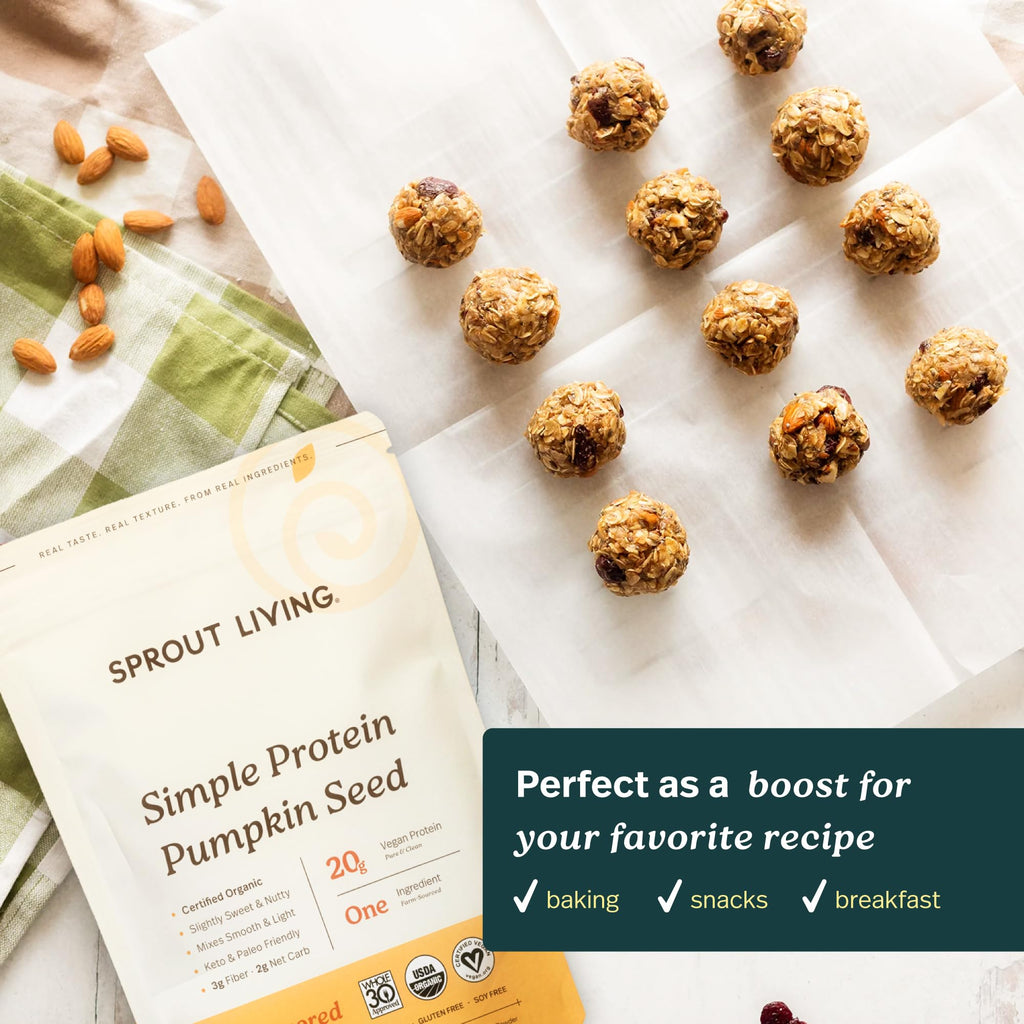 Sprout Living, Simple Protein, Organic Plant Protein Powder