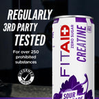 LIFEAID FITAID Creatine Recovery Drink Zero Sugar - 12 Pack - image 6