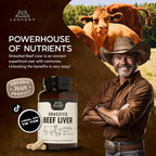 Lonvera Grass Fed Beef Liver Supplement
