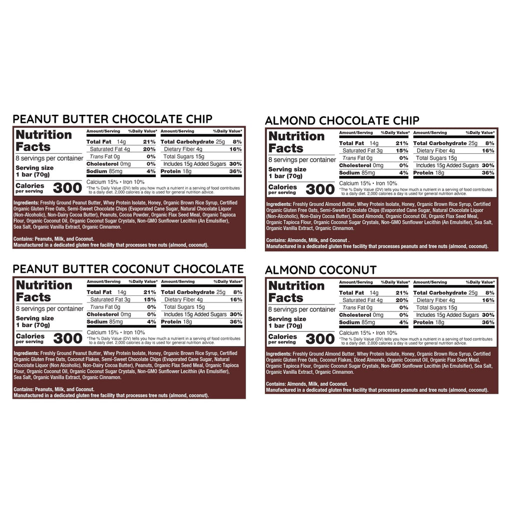 G2G Bar Variety Pack Nutrition Bars - 32 Count - image 4