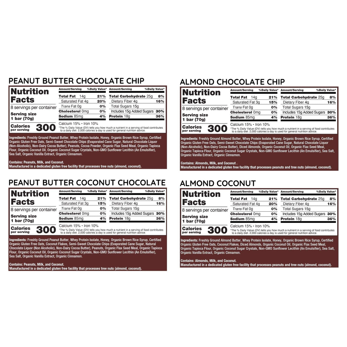 G2G Bar Variety Pack Nutrition Bars - 32 Count - image 4