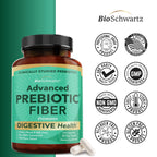 BioSchwartz Advanced Prebiotics Gut Health Supplement - 120 Capsules - image 5