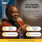 HERBIFY Valerian Root Tincture Liquid Drops for Sleep - 2 Fl Oz - image 2