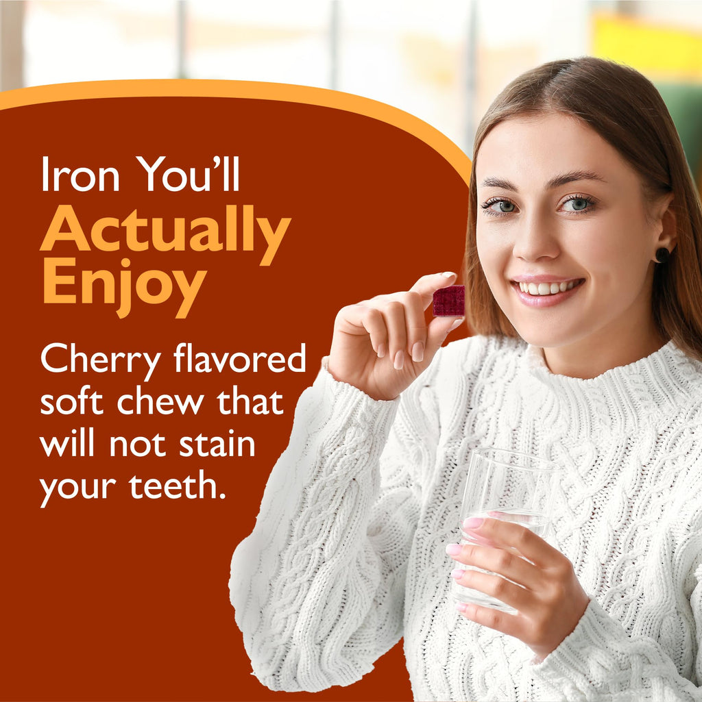 Celebrate Vitamins Bariatric Iron Soft Chew with Vitamin C