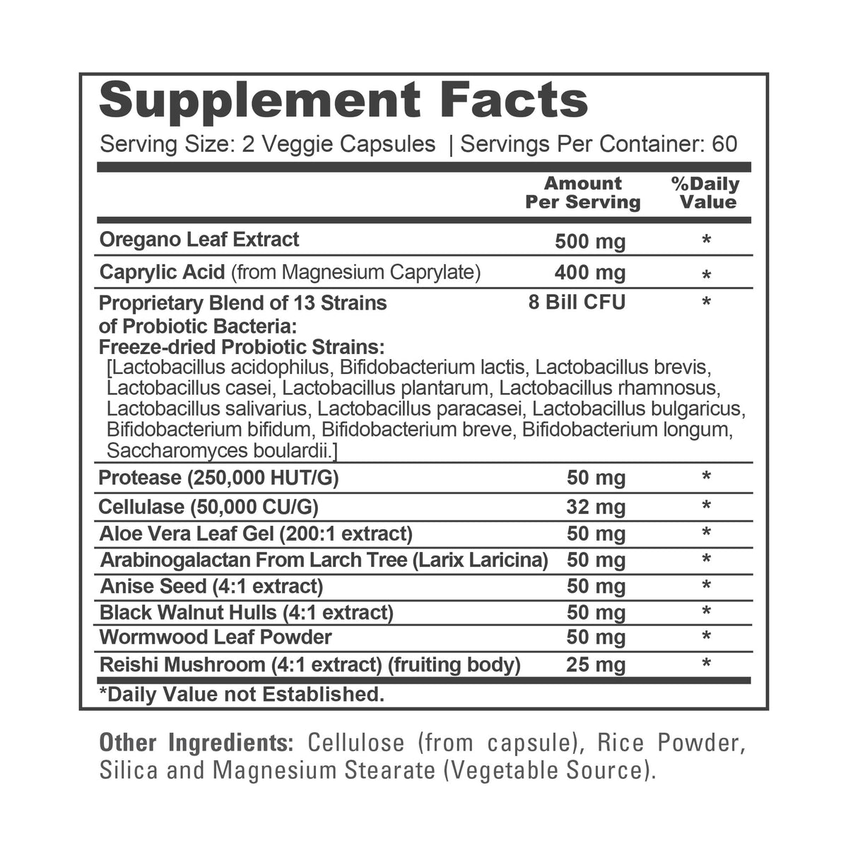 NusaPure CandiHealth Complex Vegan - 120 Vegetarian Capsules - image 4