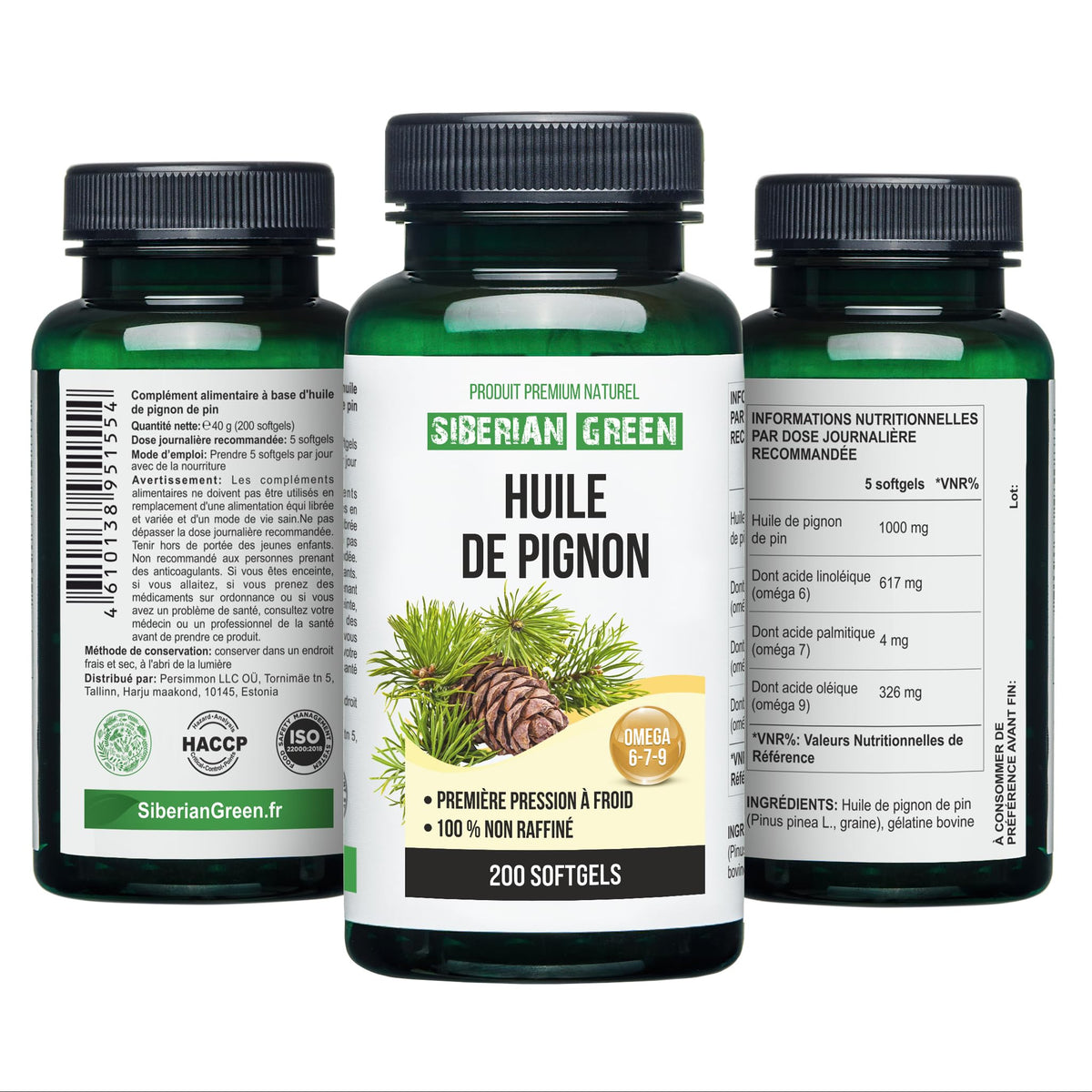 Siberian Sea Oil Capsules 200 Softgels