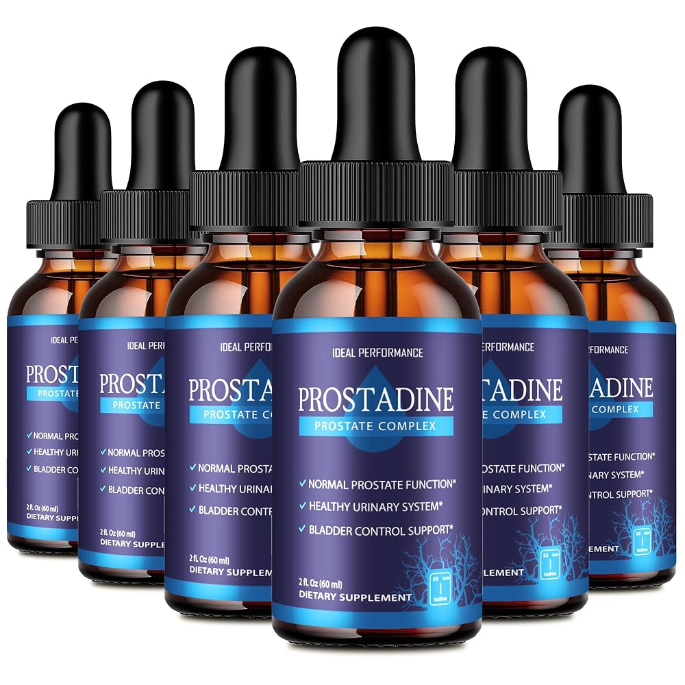 IDEAL PERFORMANCE Prostadine Drops Prostate Health - 6 Pack