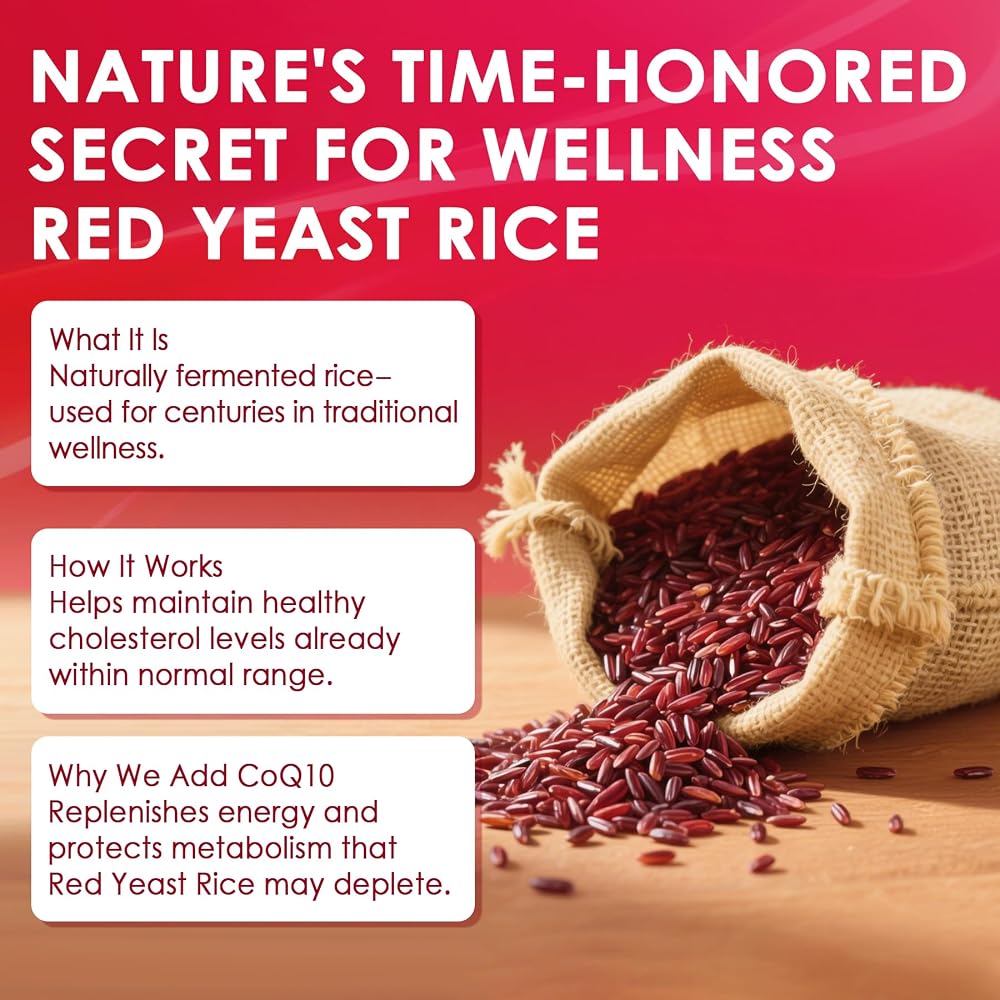 Nextdia Red Yeast Rice & CoQ10 Gummies 600mg - 60 Count - image 7