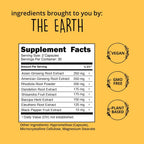 Happy Healthy Hippie Caffeine Free Energy Pills, 7 Herb Complex - 60 Capsules - image 5
