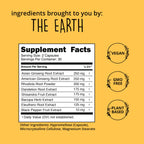 Happy Healthy Hippie Caffeine Free Energy Pills, 7 Herb Complex - 60 Capsules - image 5