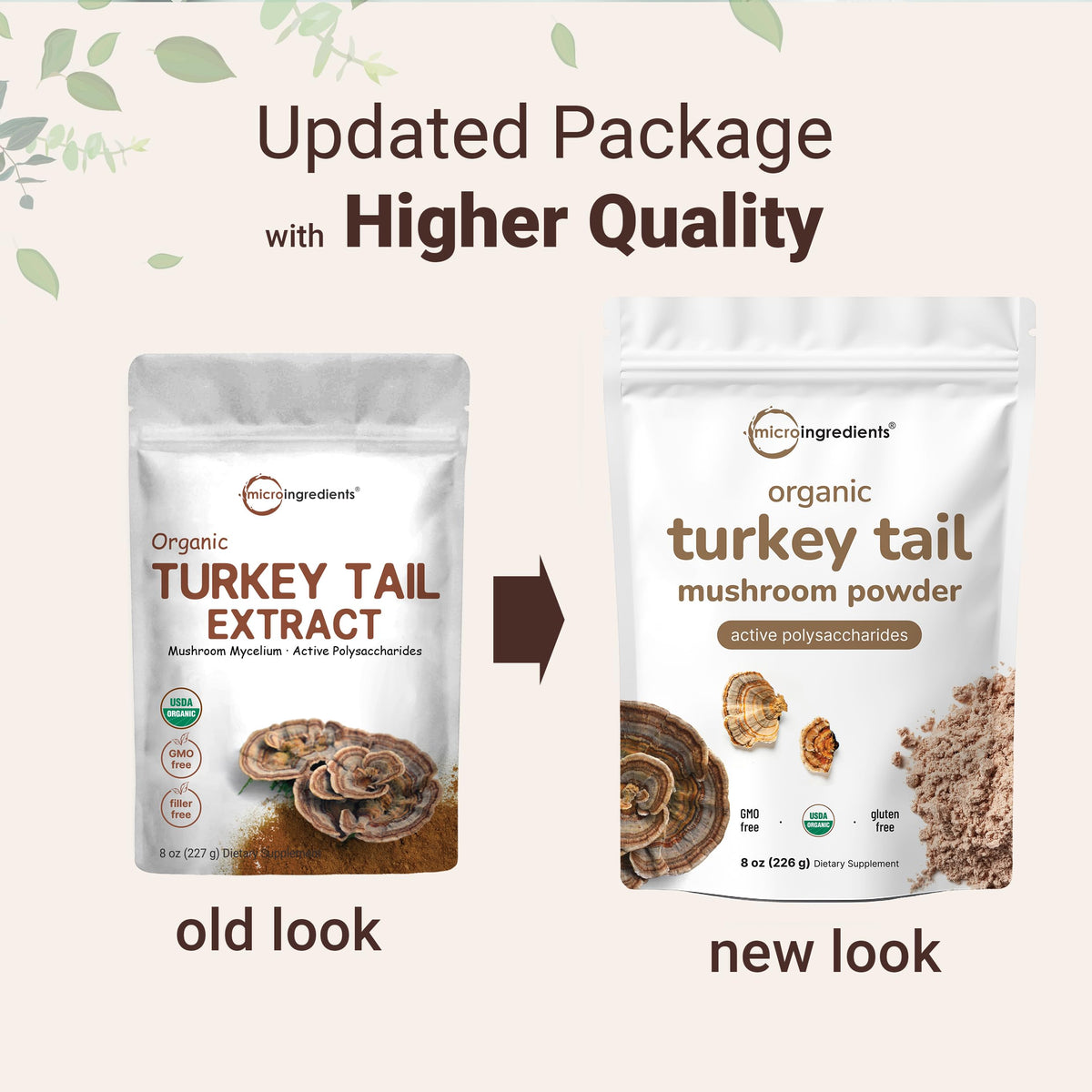 Micro Ingredients Organic Turkey Tail Mushroom Powder - 8 oz - image 3