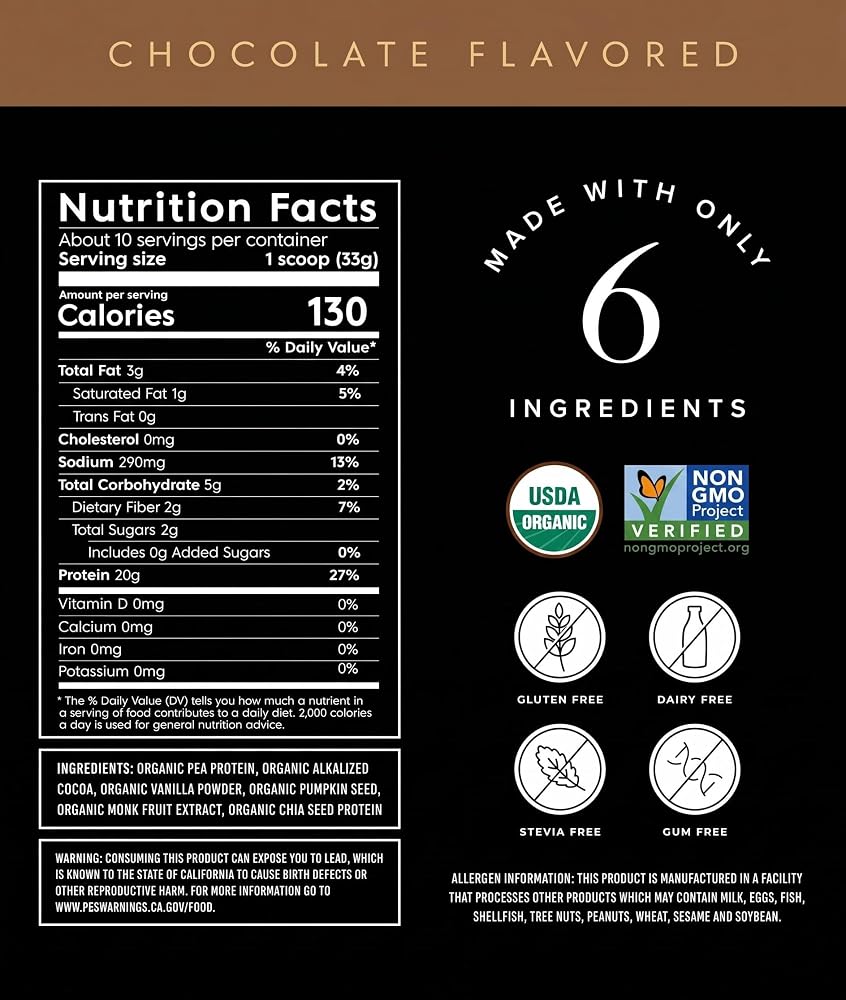 Truvani Pea Protein 10 Servings