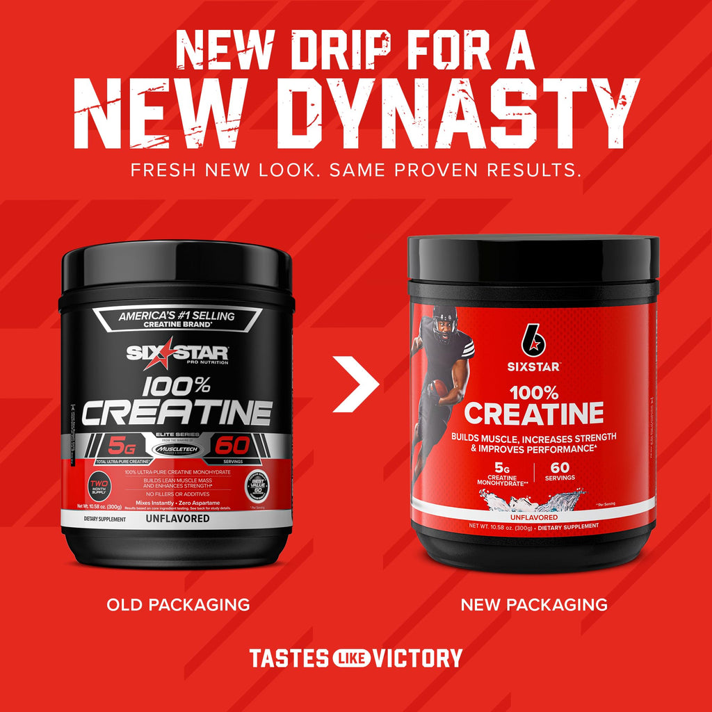 Six Star Creatine Monohydrate Powder for Men & Women