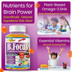 Therefore B.Focus Omega 3 DHA Gummies for Kids - 60 Count - image 5