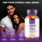 NutraRize Sera Relief Hemp Gummies for Sleep Support - 60 Gummies - image 4