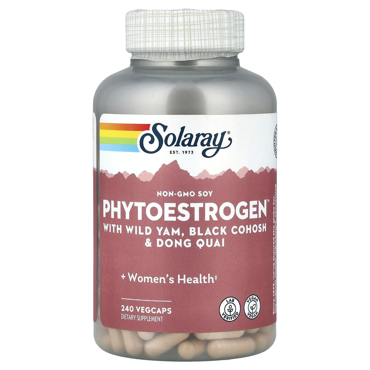 Solaray Phytoestrogen Supplement - 240 Capsules