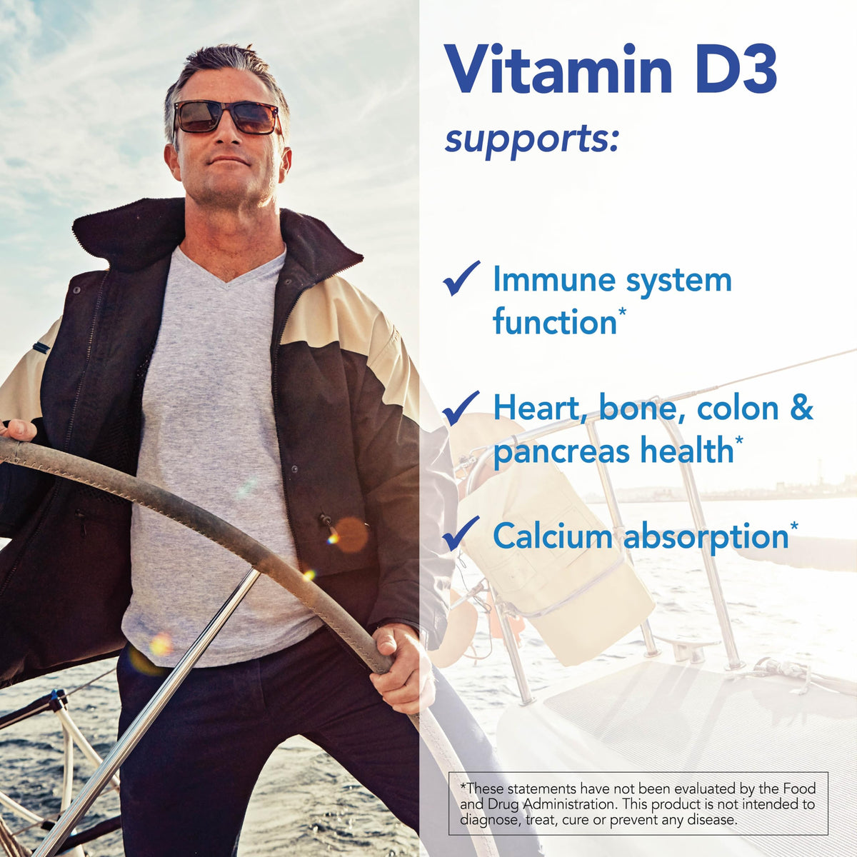 Patient One Vitamin D3 Cholecalciferol 10,000 IU - 120 Capsules - image 4