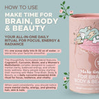 MAKE TIME Brain Health Powder for Women - 30 Servings - image 4