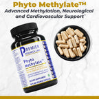 Premier Research Labs Phyto Methylate B-Complex - 60 Capsules - image 2