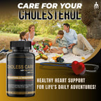 Helix Heal Cholesterol Supplement with Garlic & Niacin - 60 Capsules - image 3