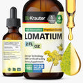 BIO KRAUTER Lomatium Tincture for Respiratory Support - 2 Fl Oz