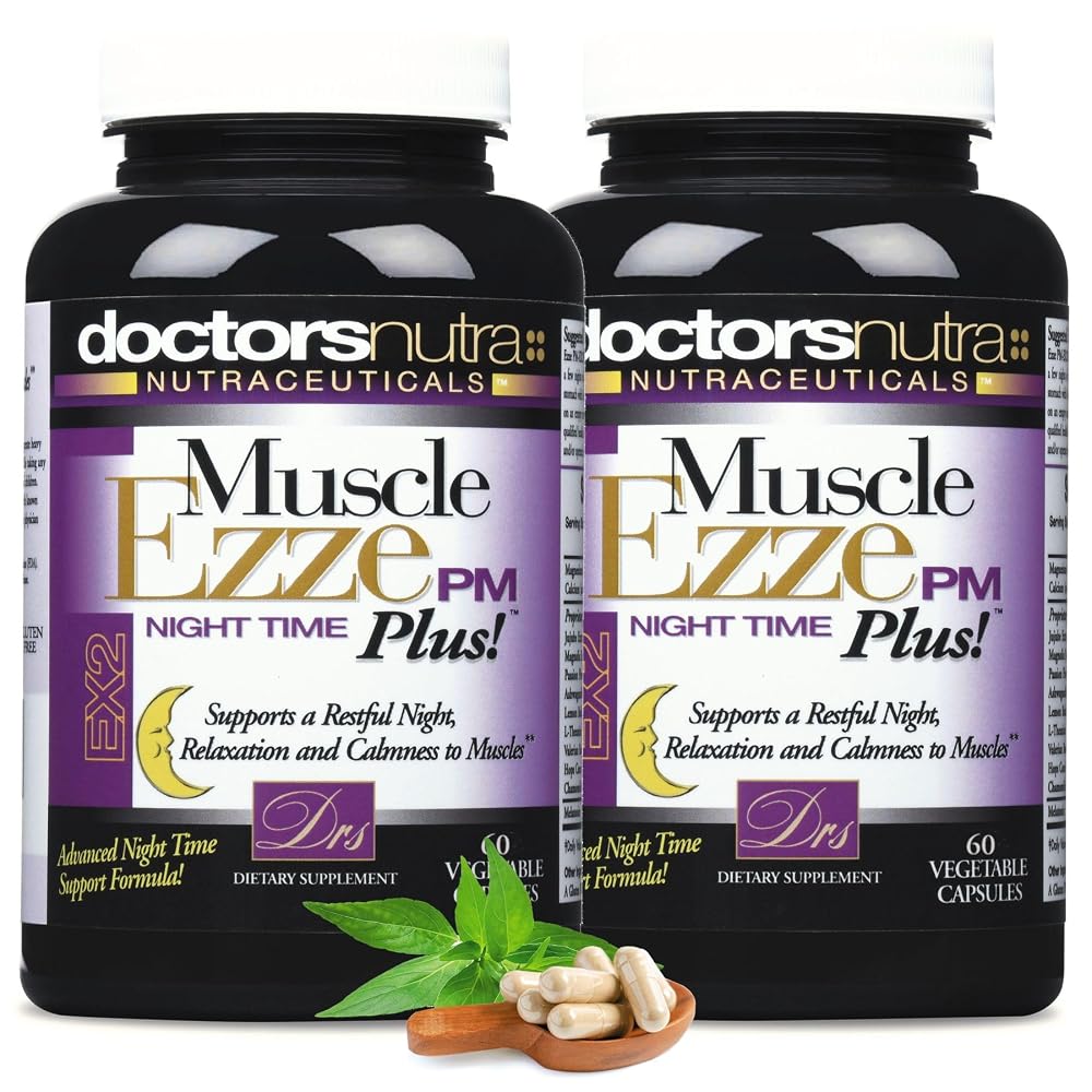 Doctors Nutra Muscle Ezze PM Plus Night Time Capsules - 120 Capsules