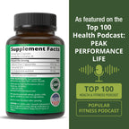 Peak Performance Mitochondria Maximizer with CoQ10 and PQQ - 60 Capsules - image 6