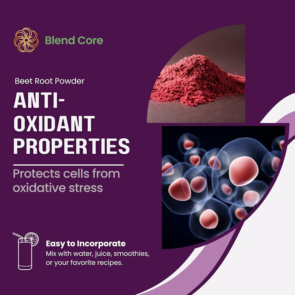 Blend Core Beet + Boost Organic Beet Root Powder - 7.7 oz - image 6