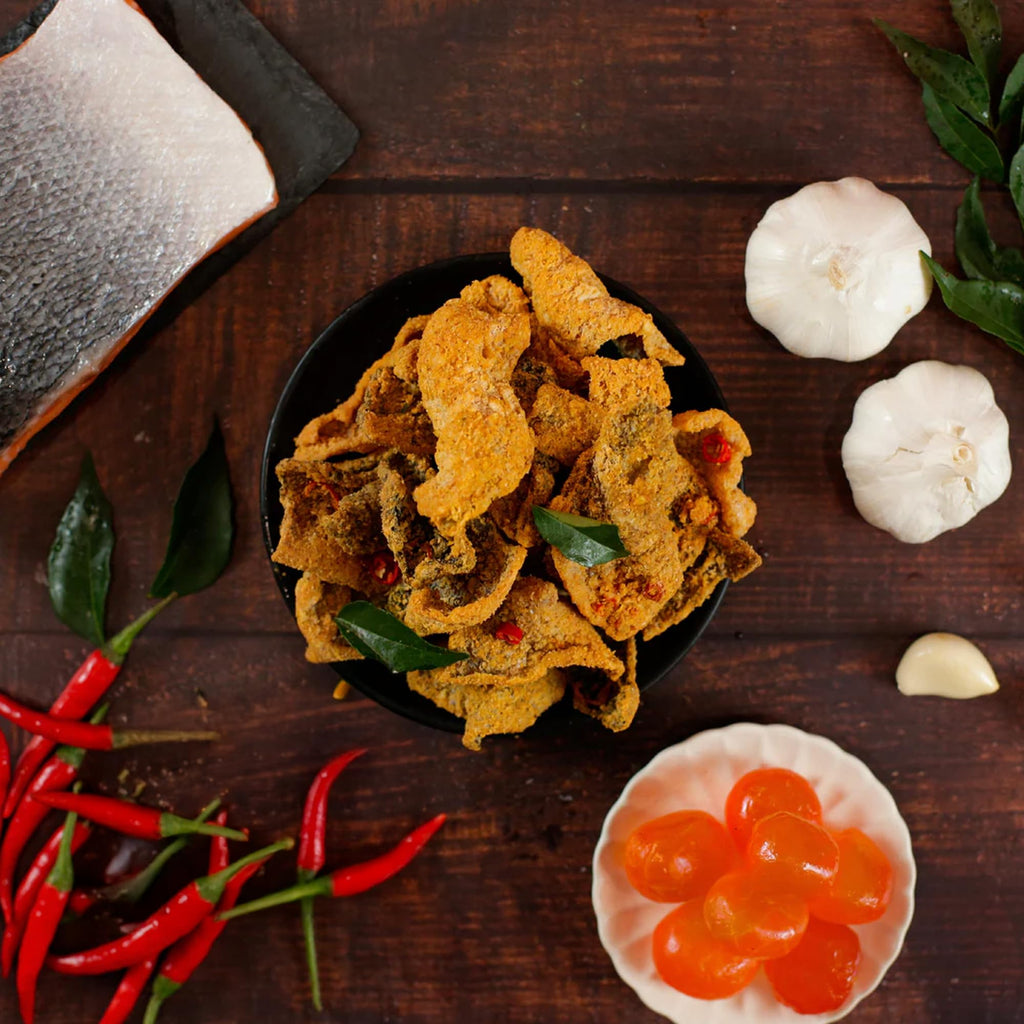 Irvins Hot Boom Salted Egg Salmon Skin Chips - 3.3 oz - image 7