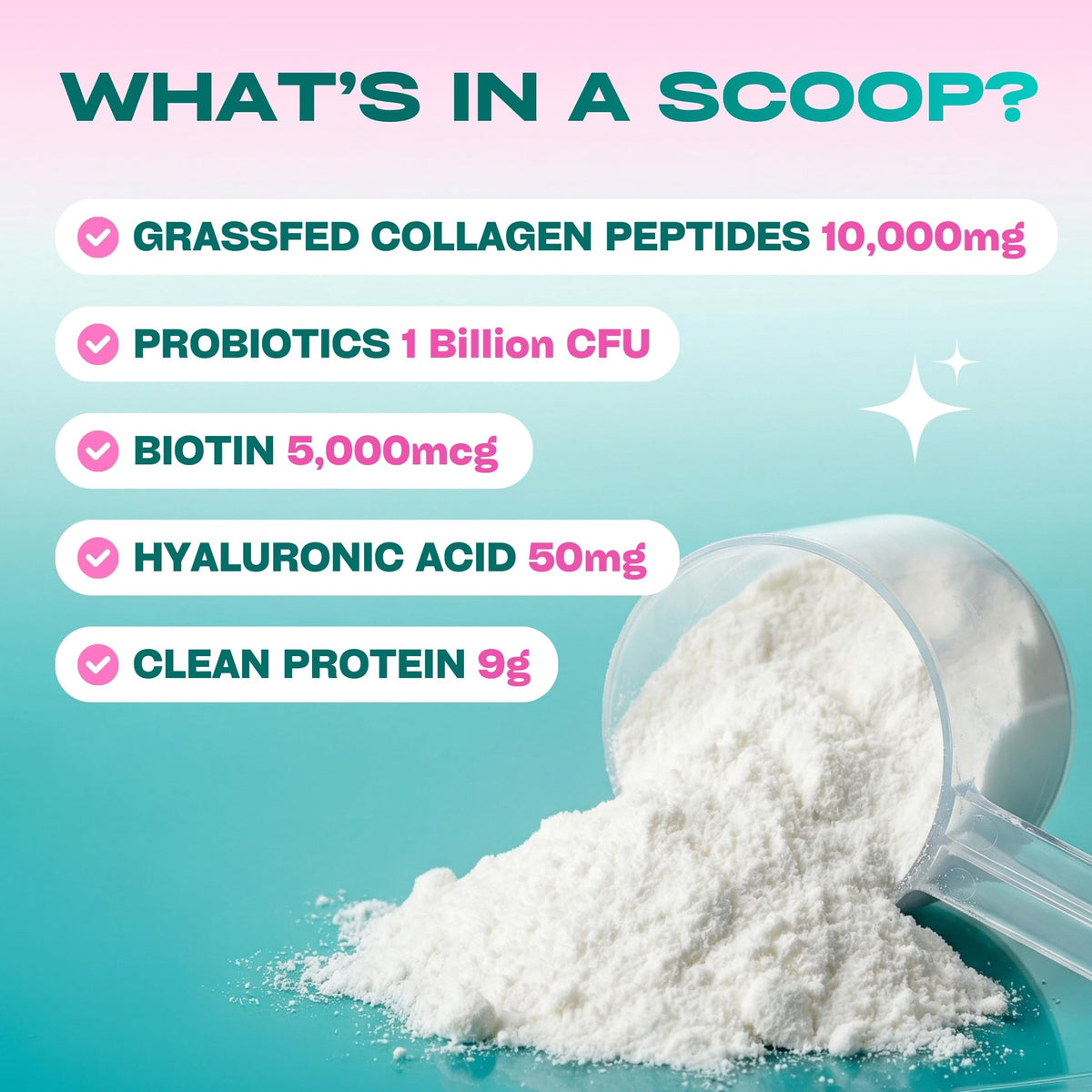 GOBIOTIX Collagen Peptides Powder with Probiotics - 30 Servings - image 4
