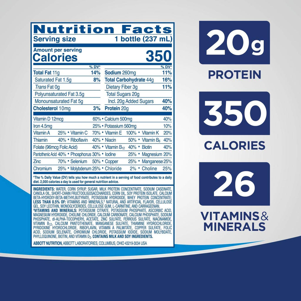 Ensure Enlive Meal Replacement Shake, 20g Protein - 8 Fl Oz (Pack of 4) - image 10