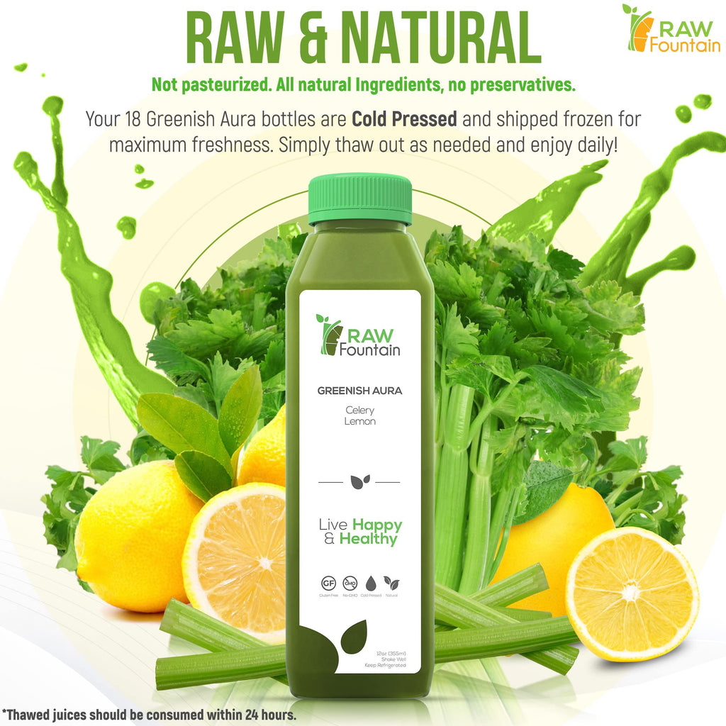 Raw Fountain Celery Juice Cleanse