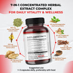 Ultra Herbs Horny Goat Weed Tongkat Ali Maca Root - 90 Capsules - image 4
