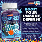 Vital+Boon Dippin’ Dots - Elderberry Gummies with Vitamin C & Zinc