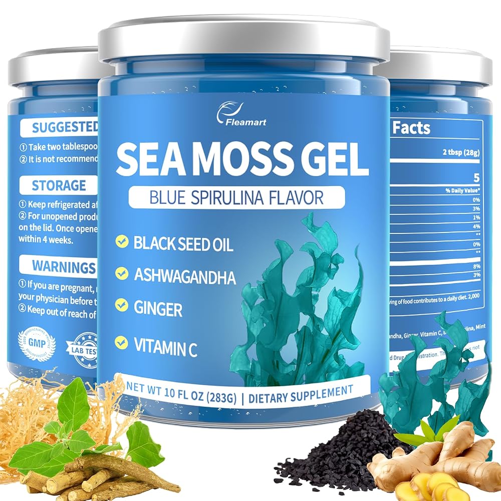 Fleamart Sea Moss Gel 10 OZ
