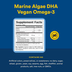 Natural Factors Whole Earth & Sea Marine Algae Oil 750 mg Vegan Omega-3 - image 4