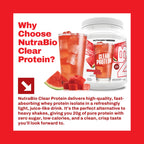 NutraBio Clear Whey Protein Isolate