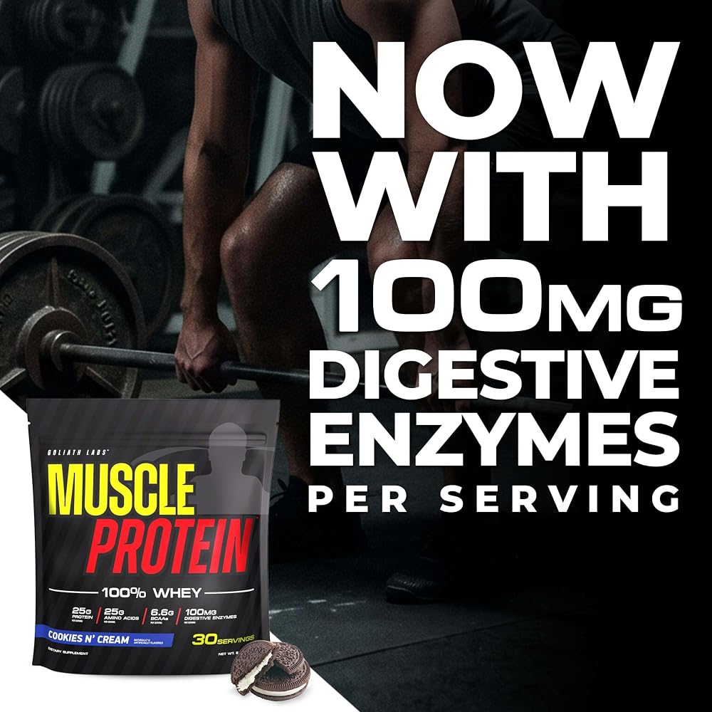 COLOSSAL LABS Muscle Whey Protein Powder