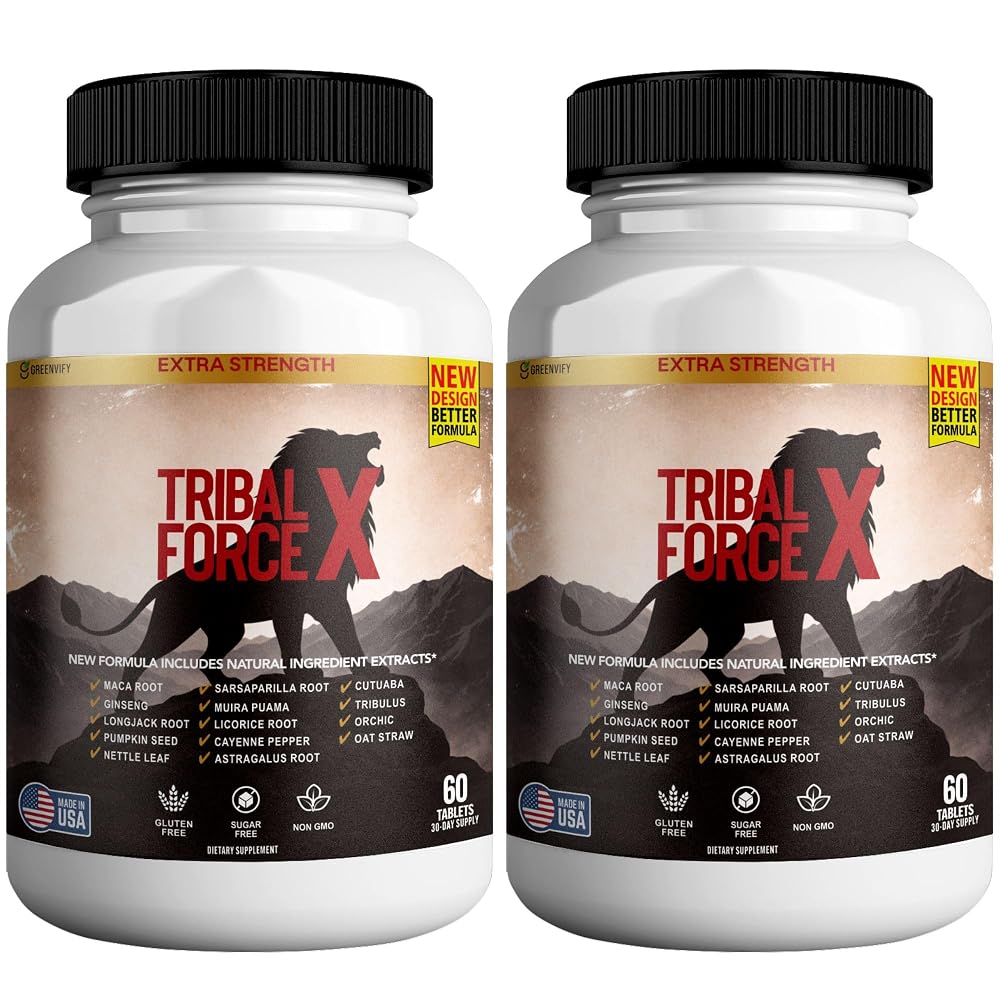 GREENVIFY Tribal Force X Extra Strength Natural Supplement