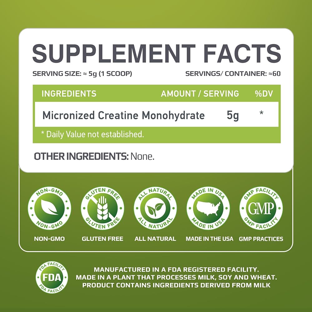 MUSCLE FOOD LABS Micronized Creatine Monohydrate Powder - 60 Servings - image 5