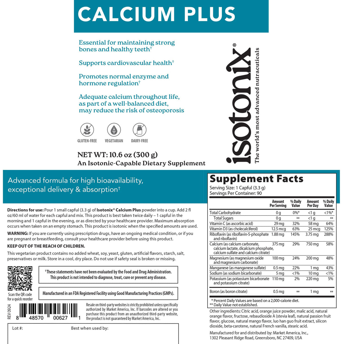 Isotonix Daily Essentials Kit with Iron - 4-Piece Multivitamin Set - image 3