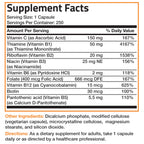 Bronson Flavored Vitamin B Capsule Supports Immunity And Energy