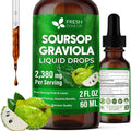 FRESHDRINKUS Soursop Graviola Extract Liquid - 2 fl oz
