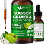 FRESHDRINKUS Soursop Graviola Extract Liquid - 2 fl oz