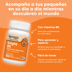 Renzo's Bright & Brainy Vitamin B6 Kids - 60 Melty Tabs - image 4